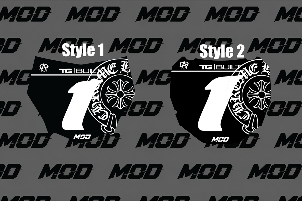 Limited Editon ODI/Motocutz Chrome Hearts Decal