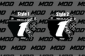 Limited Editon ODI/Motocutz Chrome Hearts Decal