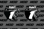 Limited Editon ODI/Motocutz Chrome Hearts Decal